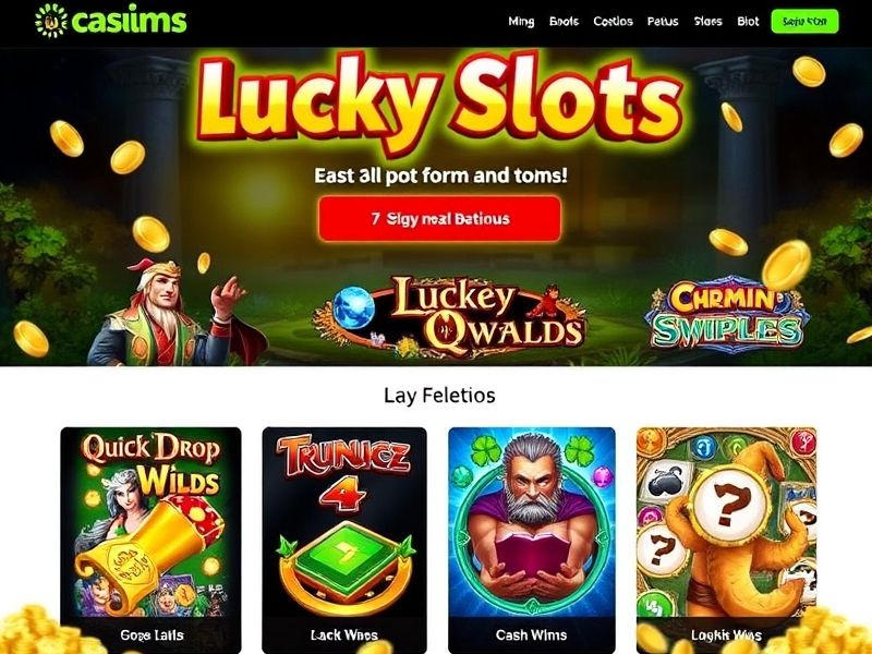 Spin slots filled with lucky charms and buy bonus rounds for massive jackpots!